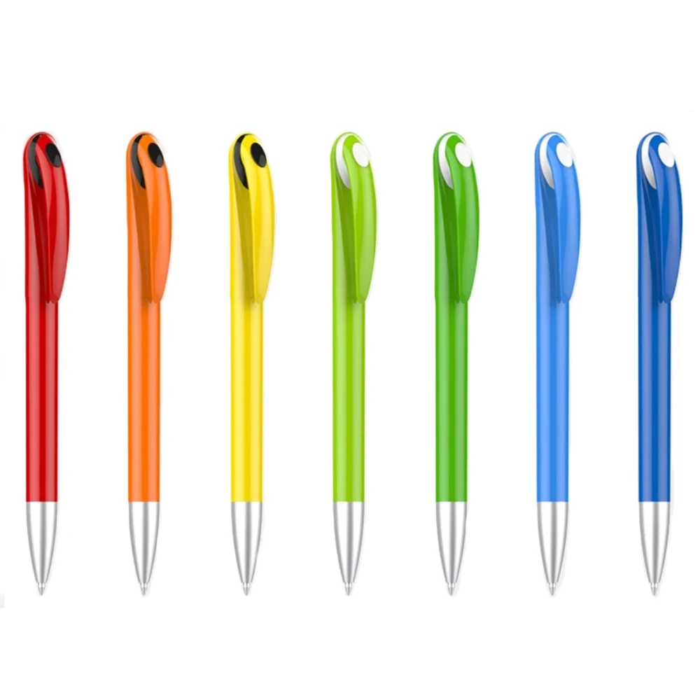 Colorful Twist Action Plastic Pen 1