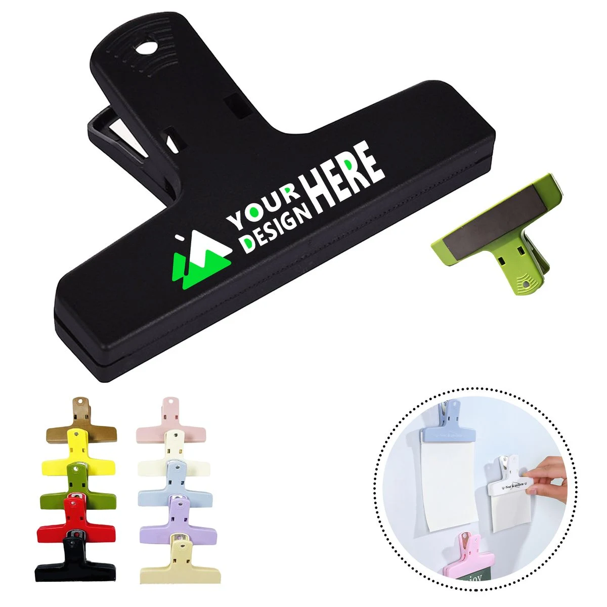 Office Paper Magnetic Refrigerator Clip 1