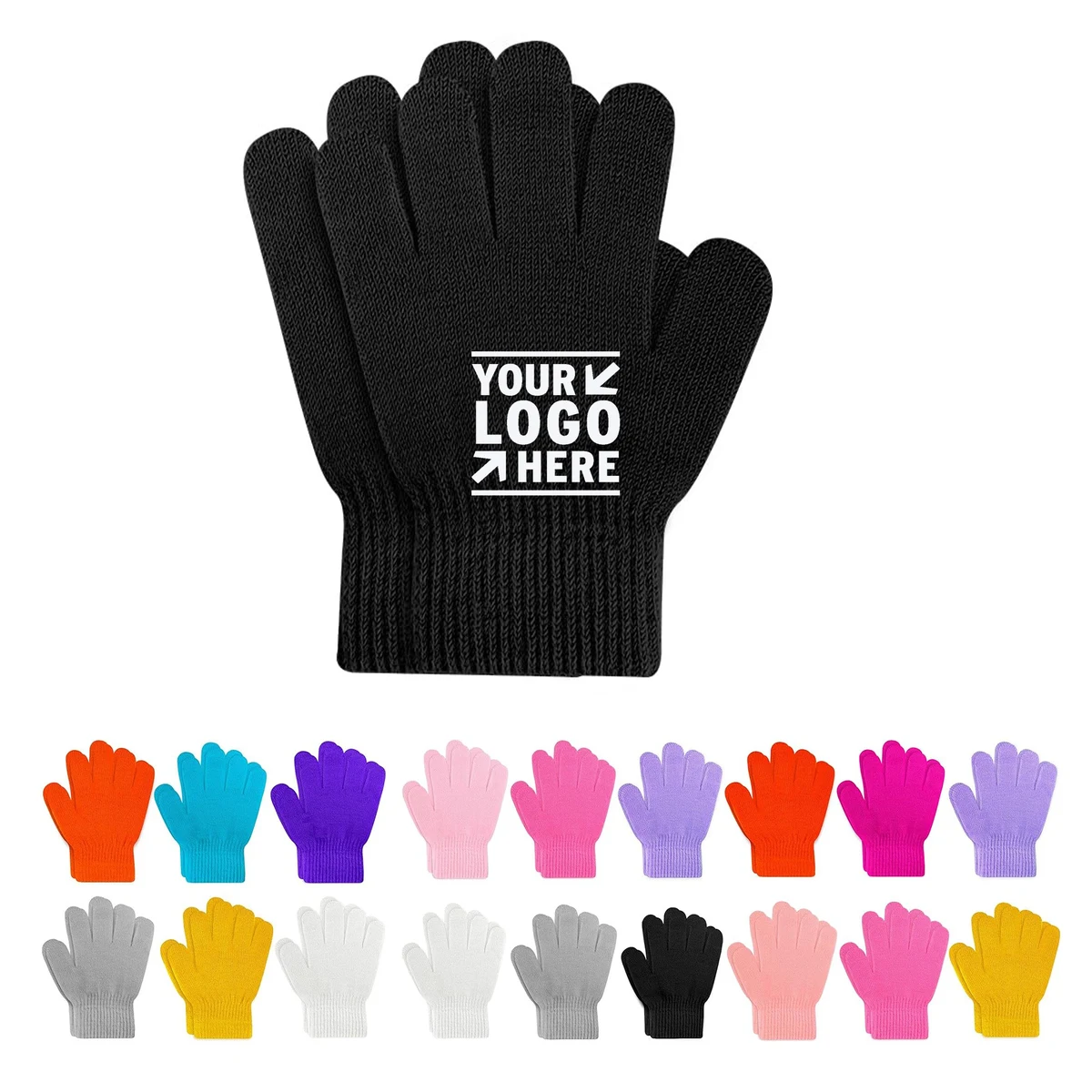 Knit Gloves for Kids 1