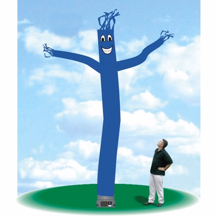 Inflatable Dancer Balloon 18' Tall Tube Fly Guy Blue
