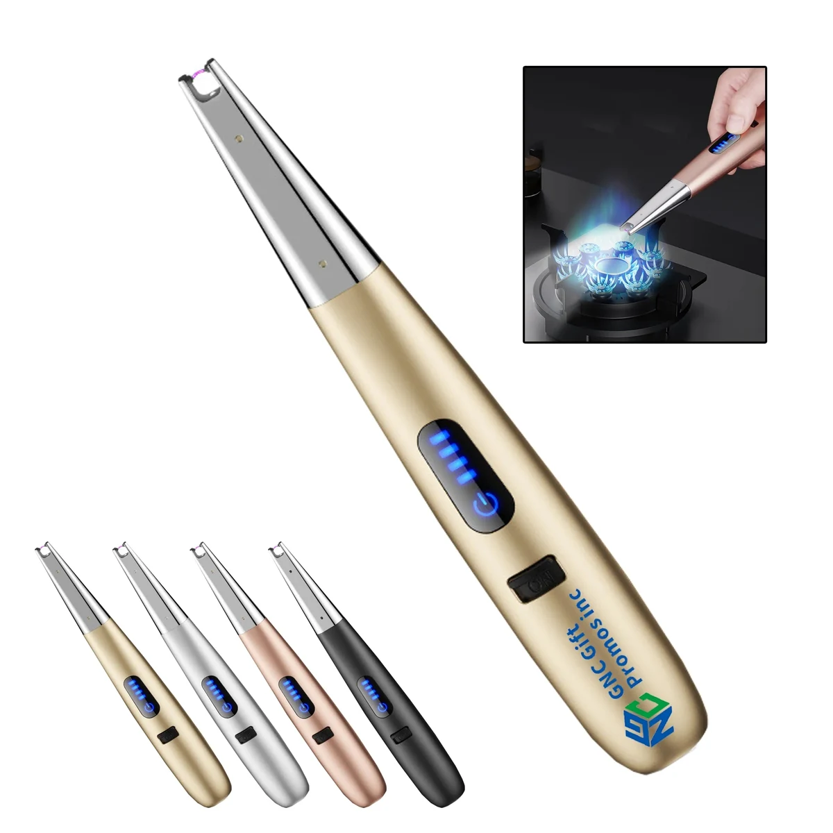New Kitchen Arc Igniter with Led Lighting, custom kitchen gadget with logo imprint 1