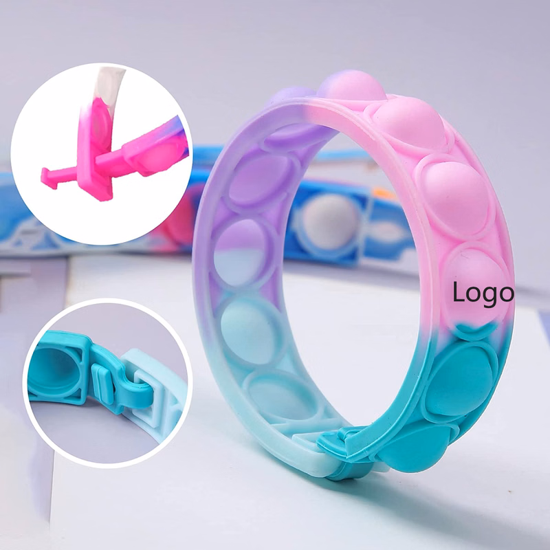 Tomoin Portable Pop Bracelet Wristband Fidget Toy / Buckle