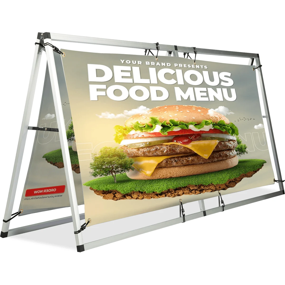 A-Frame Banner Stand - Fabric Only 1