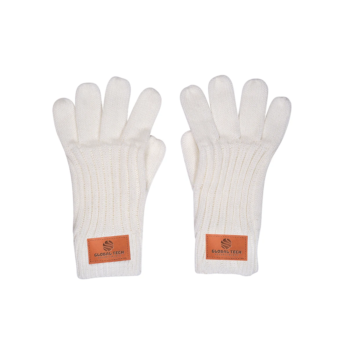 Rib Knit Gloves 1