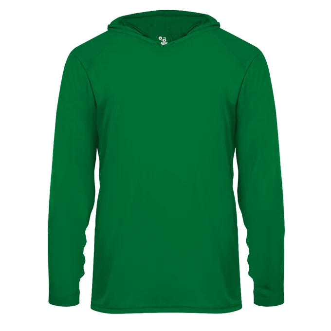 B-Core L/S Youth Hood Tee 1