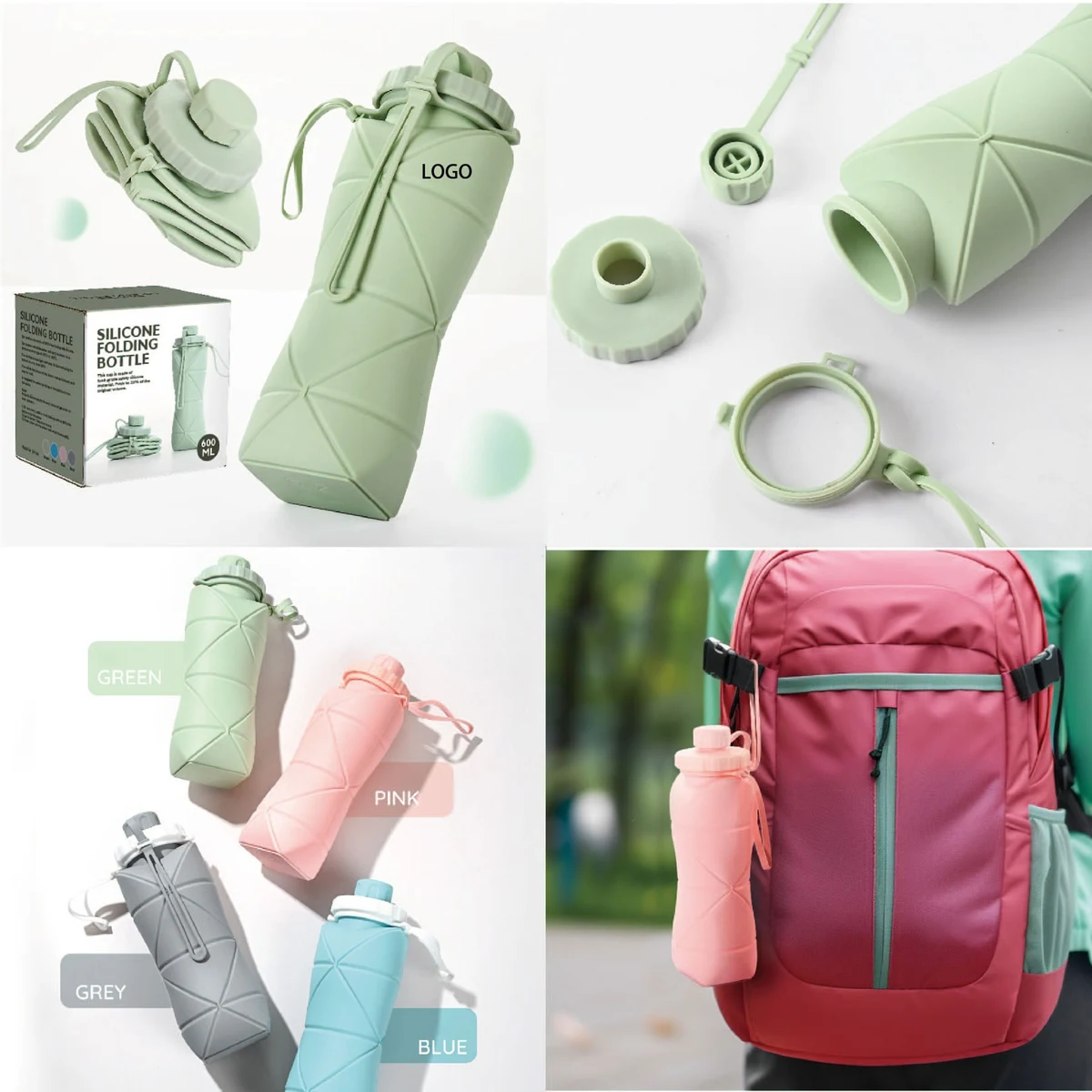 Collapsible Silicone Travel Cup 1
