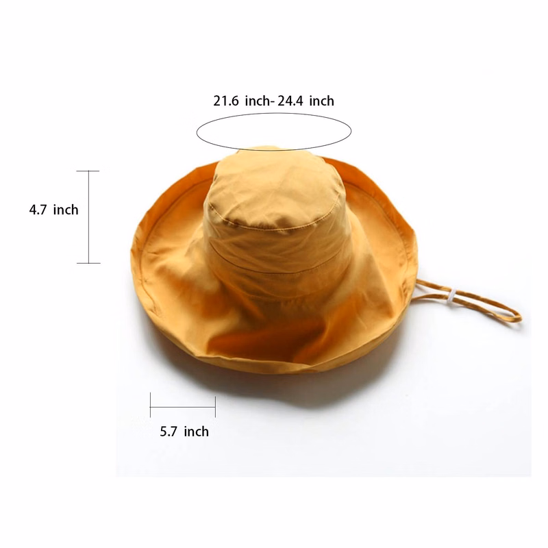 Summer Beach Cotton Bucket Hat