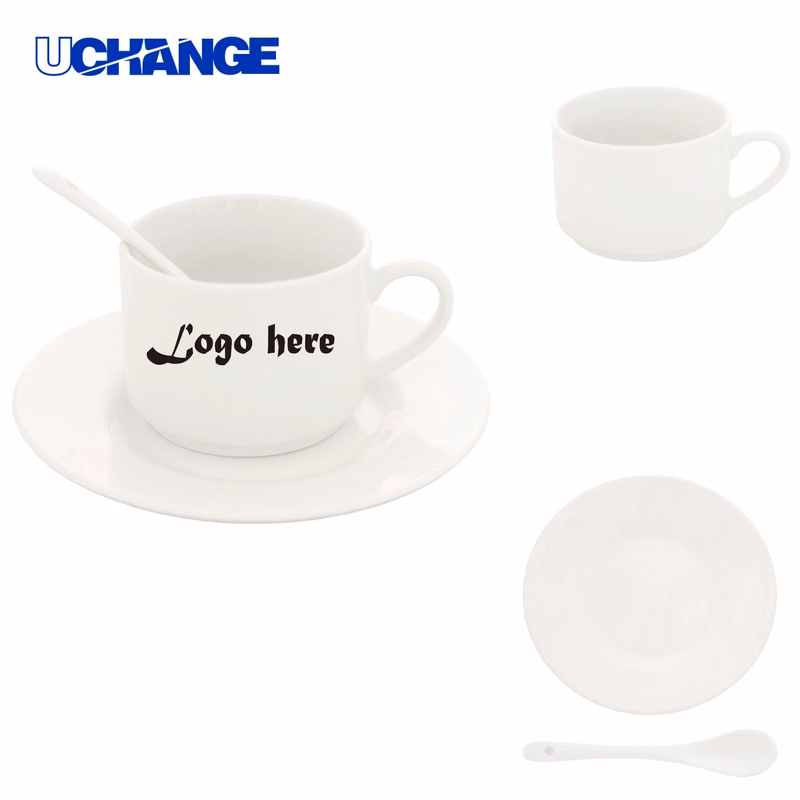 Customizable Ceramic Coffee Cup Set for Events