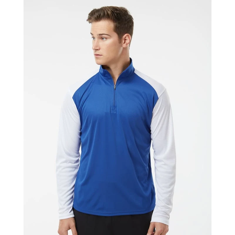 Badger Men's Breakout Quarter-Zip Pullover - 4231, custom hoodie or sweatshirt with logo imprint 1