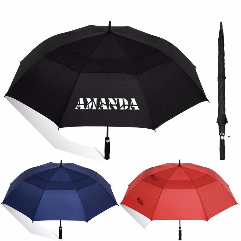 8 Rib Durable Golf Windproof Umbrella