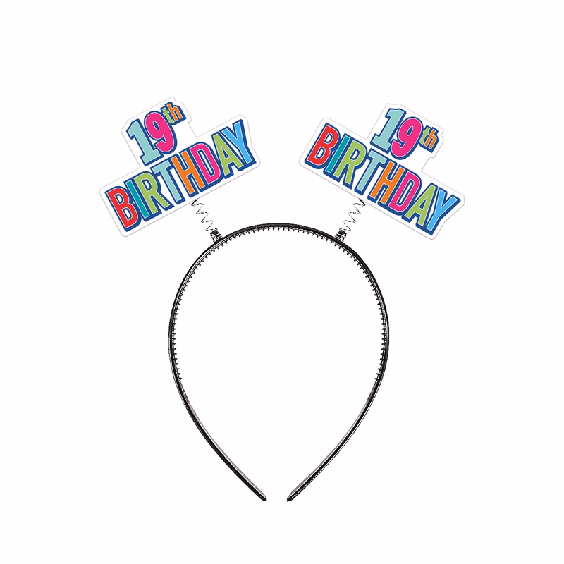 "19th" Birthday Boppers