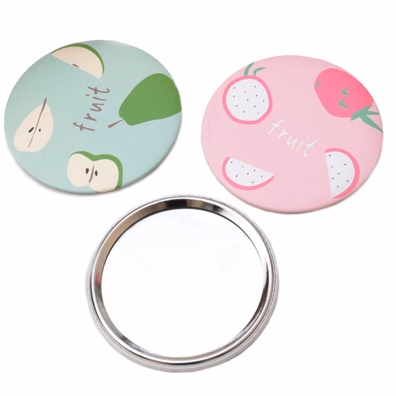 Round Tin Mirror