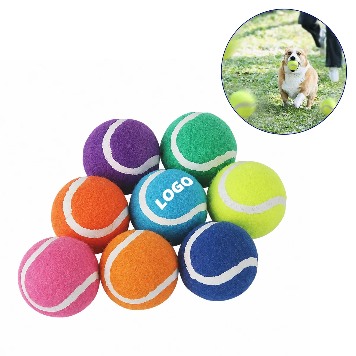 Custom Printed Dog Exercise Ball 1