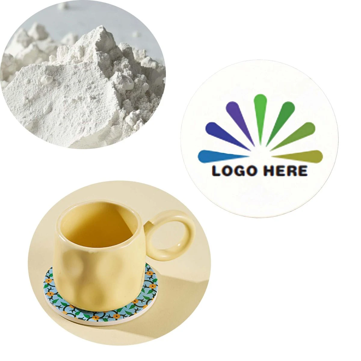 Diatomaceous Earth Coasters 1