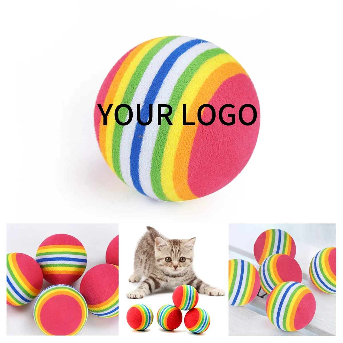 Rainbow Pet Ball 1