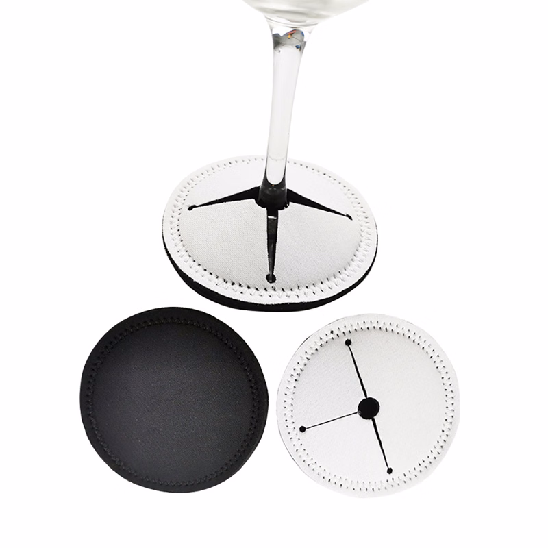 4'' Neoprene Goblet Coaster Wine Glass Holder