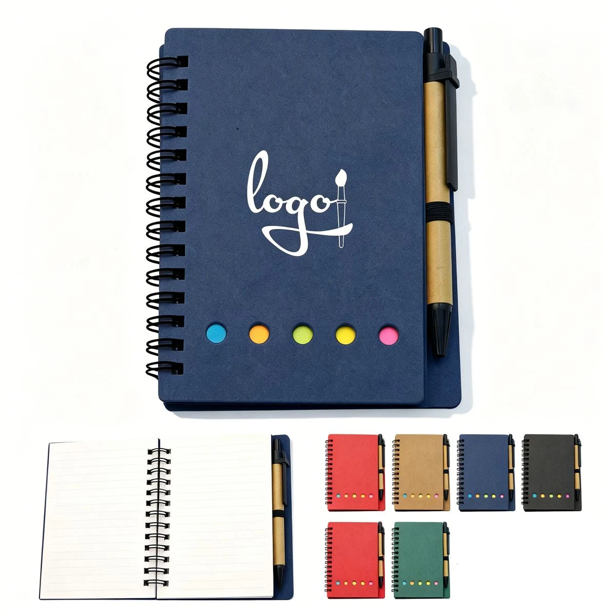 Compact Notepad with Adhesive Notes 1