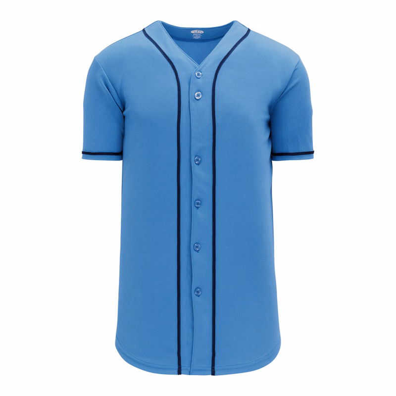 Full Button Baseball Jerseys BA5500-TB-G01