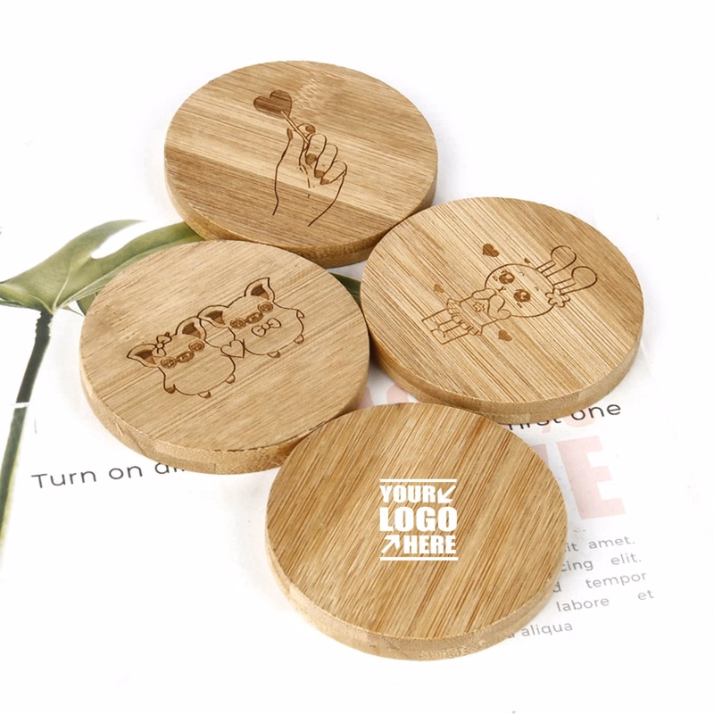 Round Bamboo Mirror