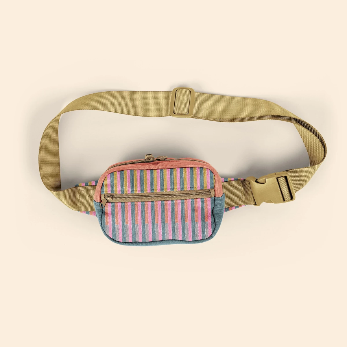 SMALL HIP BAG - 4CP PIGMENT DYED CANVAS 1