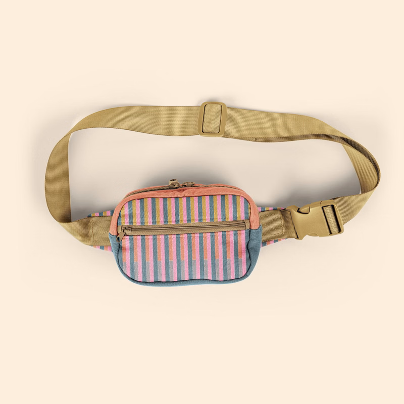SMALL HIP BAG - 4CP PIGMENT DYED CANVAS