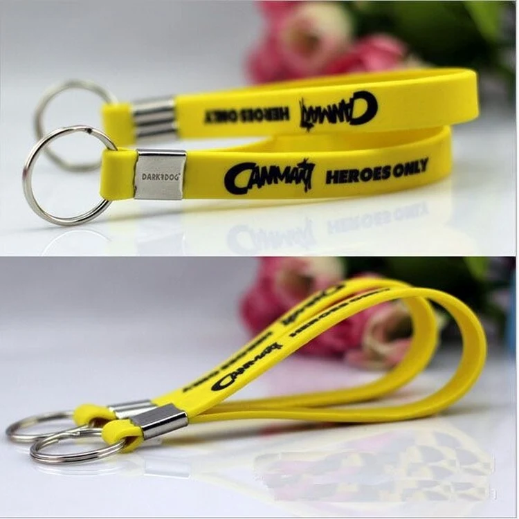 Silicone Key Rings 1