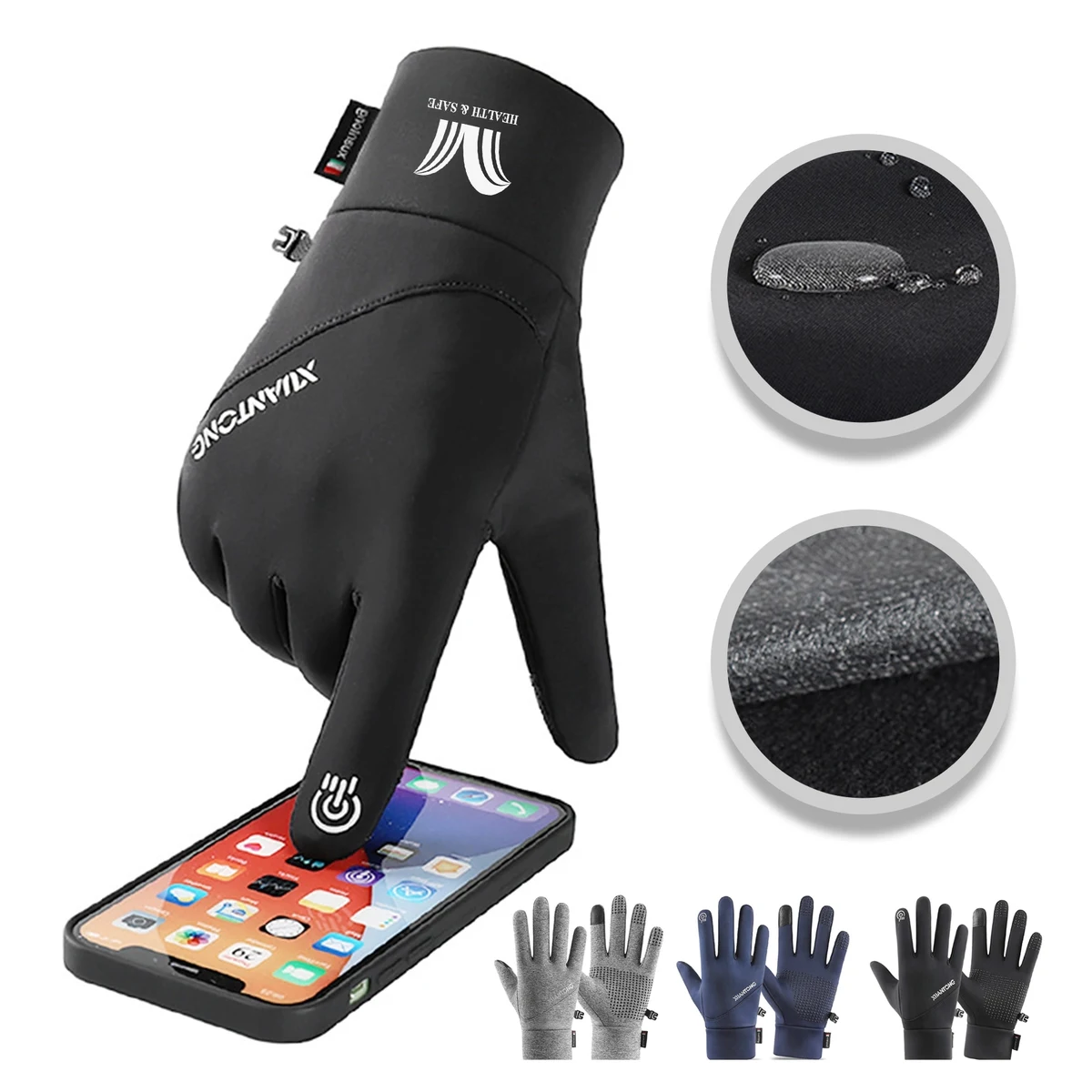 Non-Slip Windproof Thermal Gloves 1