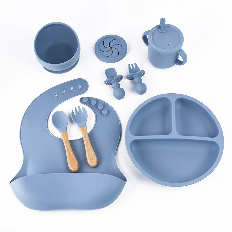 Baby tableware and complementary food 8-piece set 1