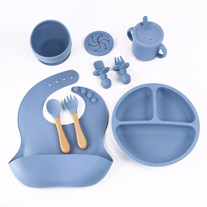 Baby tableware and complementary food 8-piece set