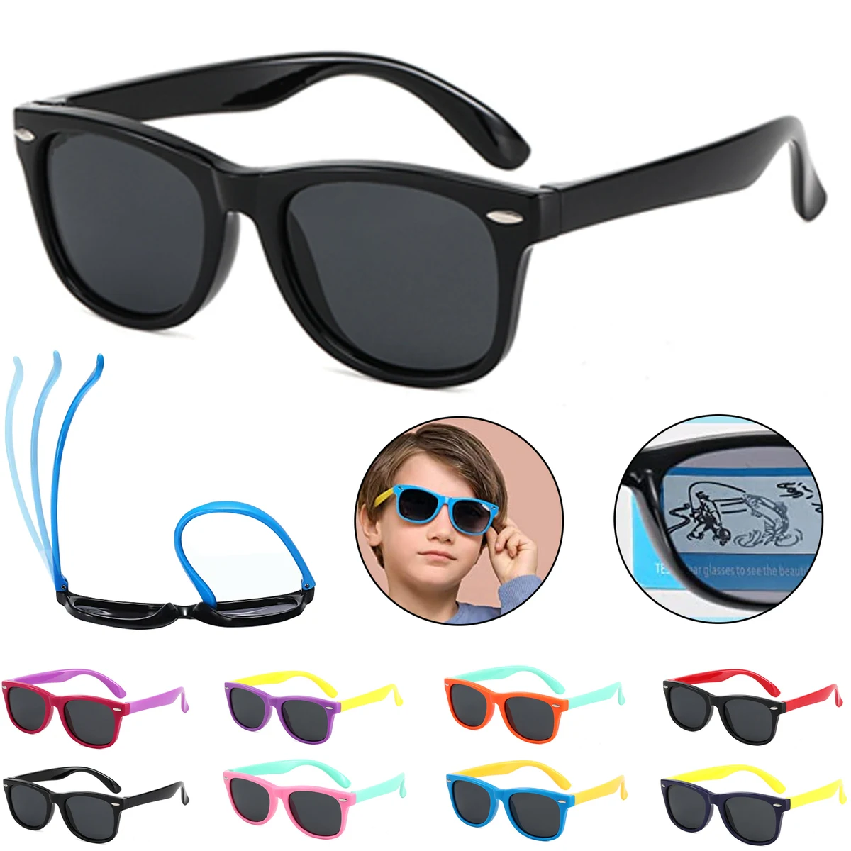 Children Rubber Sunglasses 1