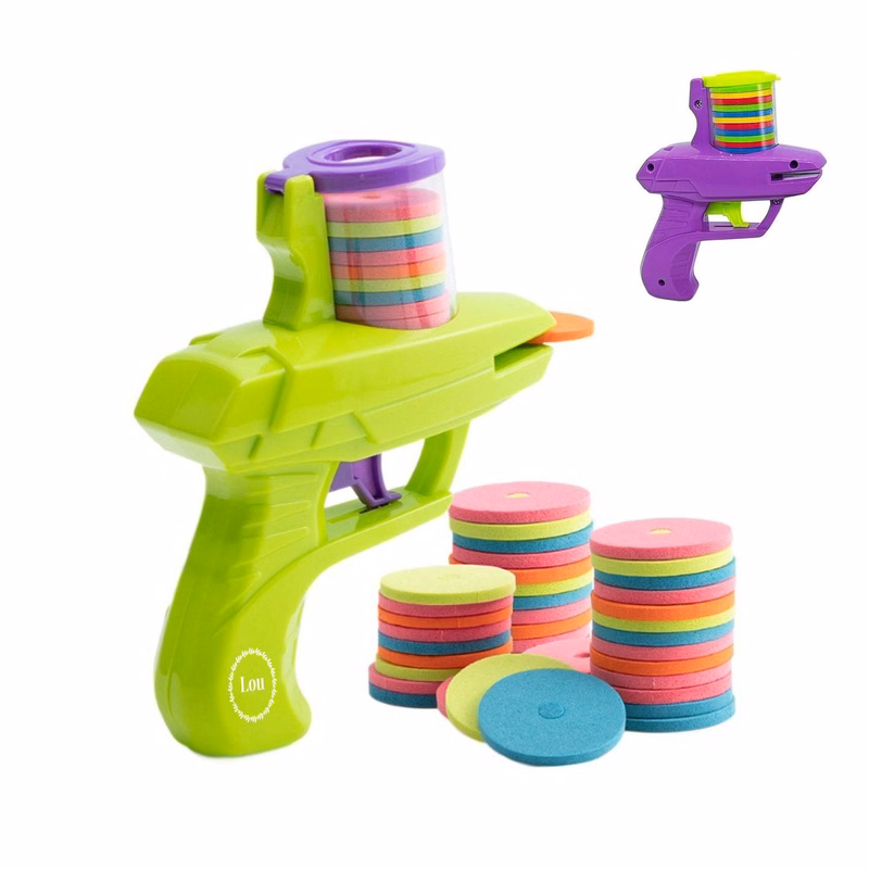 Small Flying Disc Toy Gun