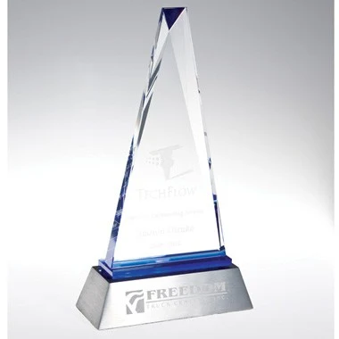 PARAMOUNT BLUE REFLECT CRYSTAL AWARD 1