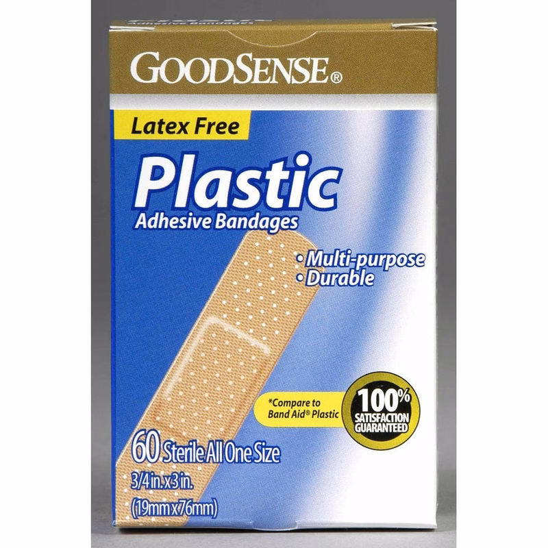 Adhesive Bandages - Plastic Sterile 0.75" x 3"