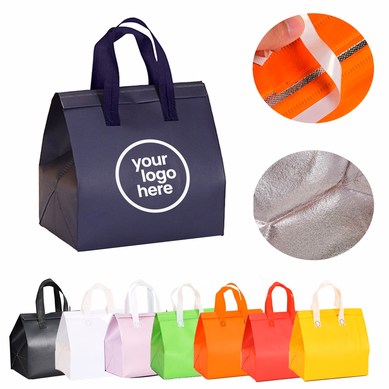 MOQ:50pcs Non Woven Thermal Bag
