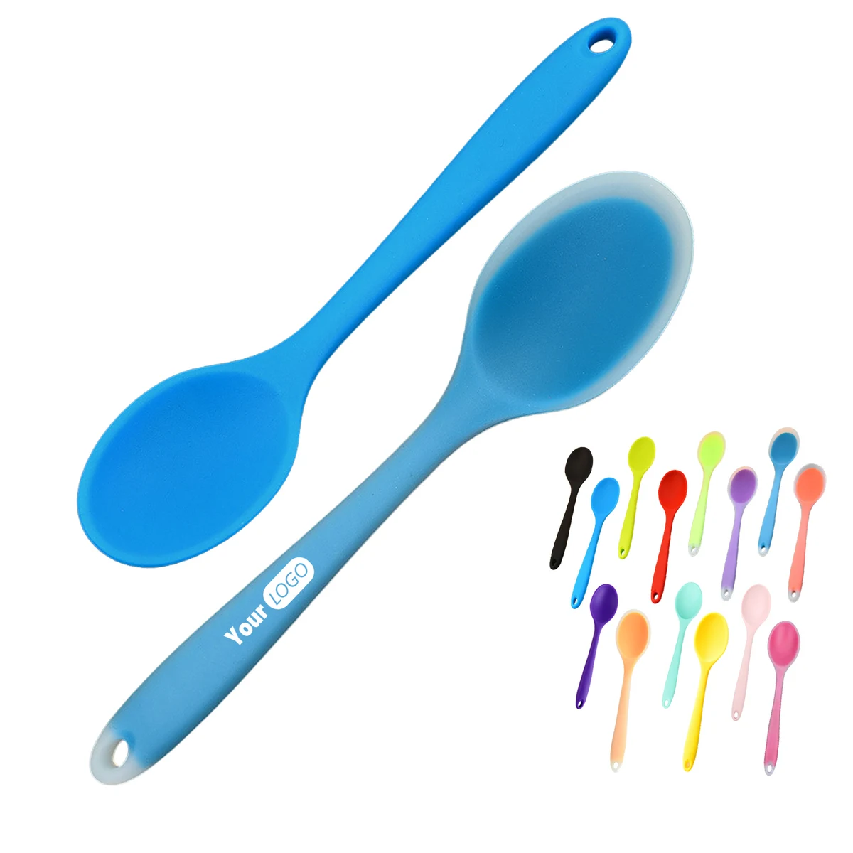 Personalized Silicone Utensil Cooking Spoon 1