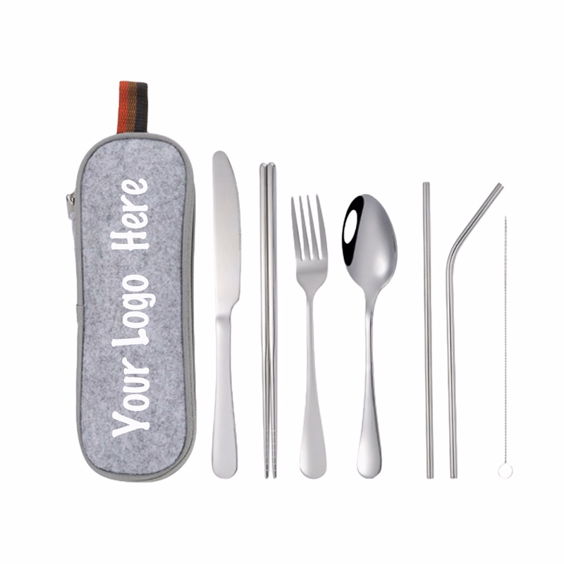 Outdoor Portable Stainless Steel Seven-Piece Set