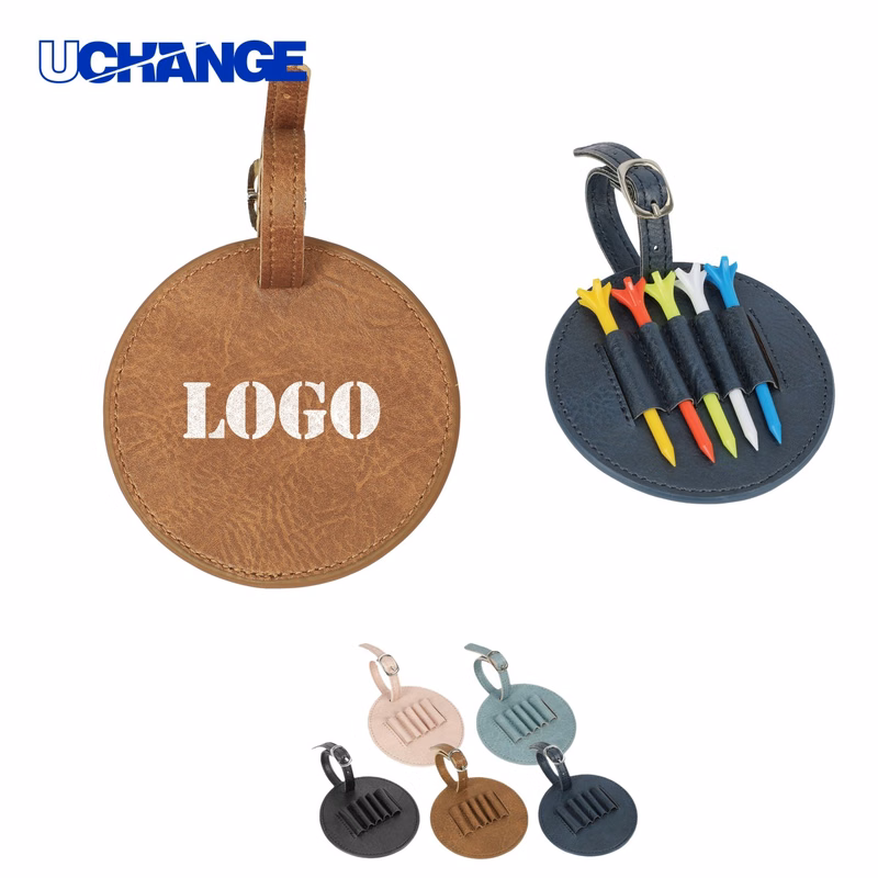 Golf Tee Pouch Bag With 5 Tees