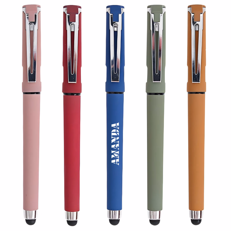 Plastic Business Stylus Ballpoint Pen