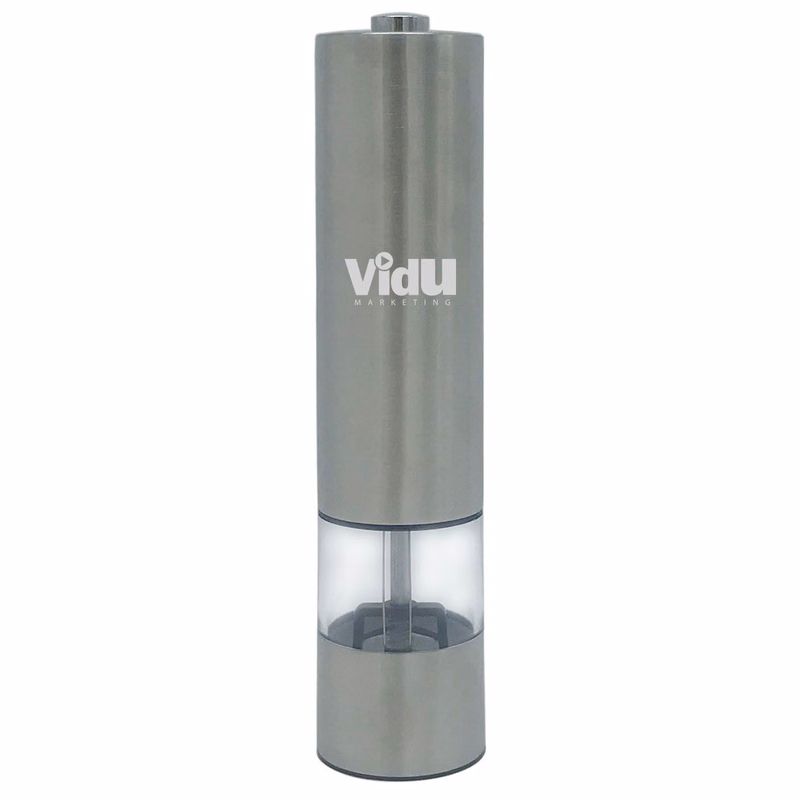 Stainless Steel Electric Salt and Pepper Grinder Battery Operated