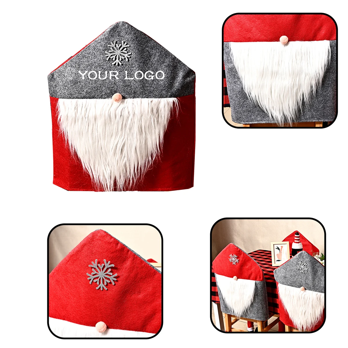 MOQ 20 PCS Christmas Stool Cover 1