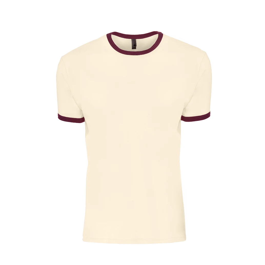 Retro Ringer Cotton T-Shirt 1