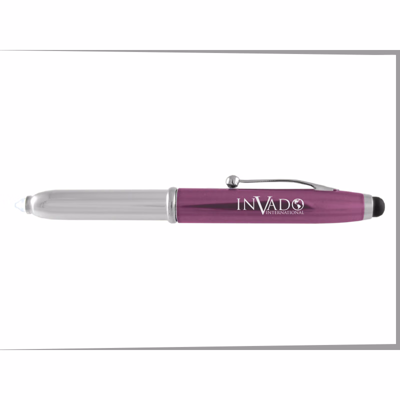 3 in 1 Stylus/Pen/Light