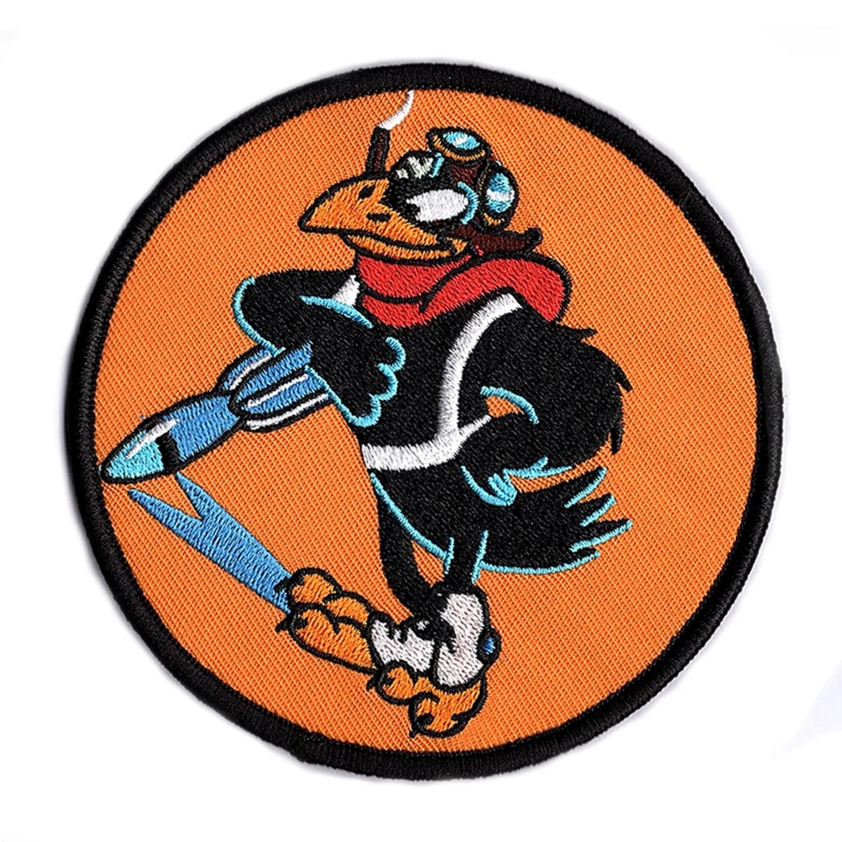 75% Custom Embroidered Patches - Hook & Loop Backing 1