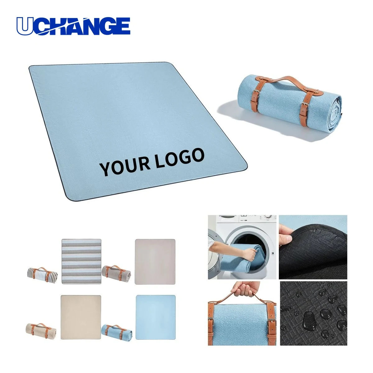 Cotton Foldable Picnic Mat for Outdoor Use 1