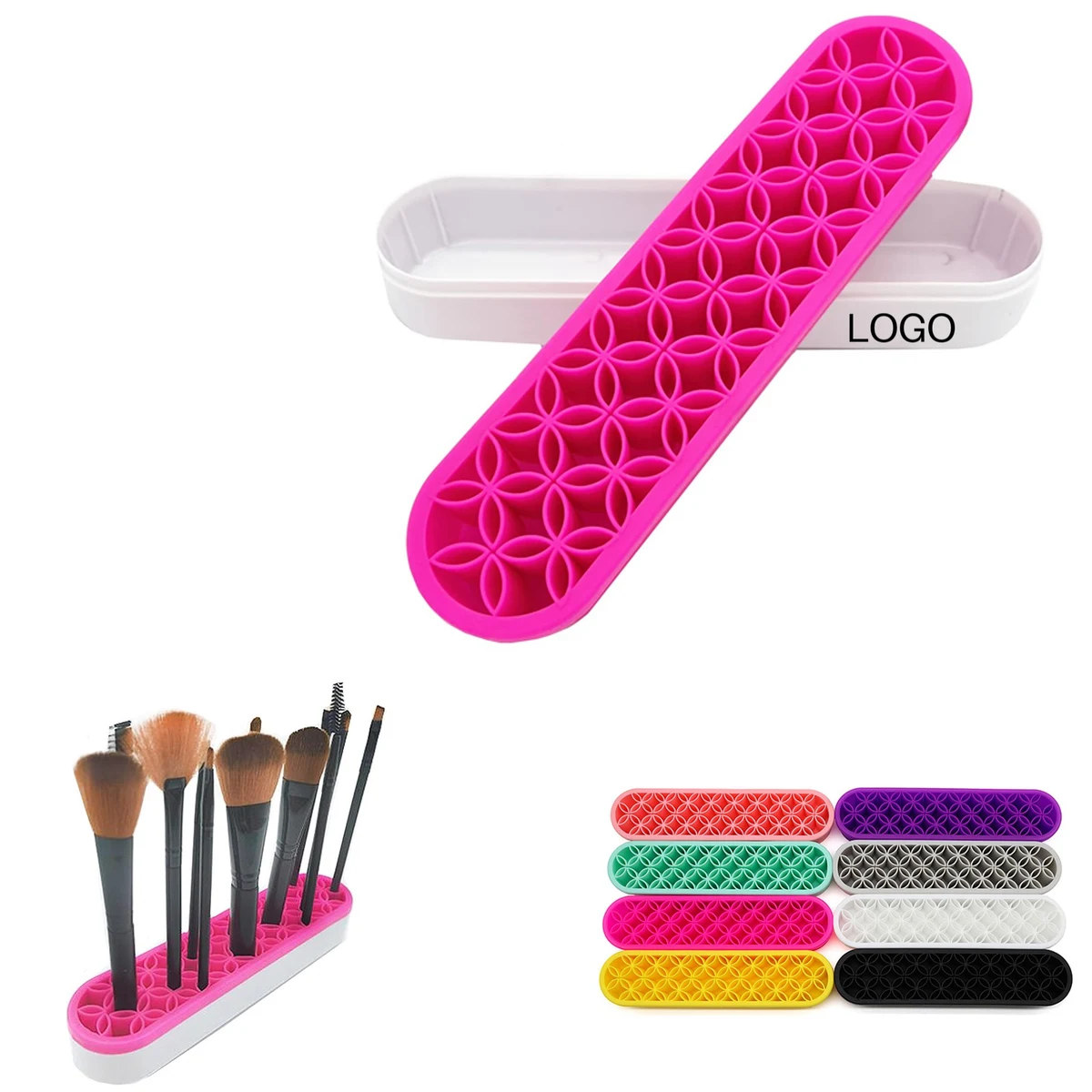 Silicone Make up Brush Holder 1