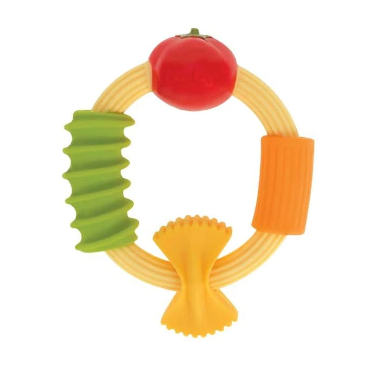 Silicone Teething Rings - Pasta Design 1
