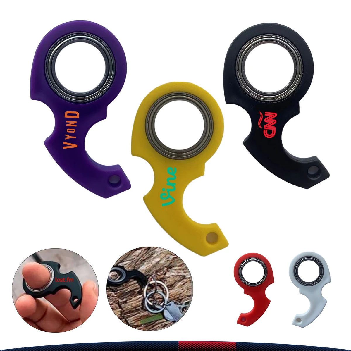Keychain Fidget Spinner 1