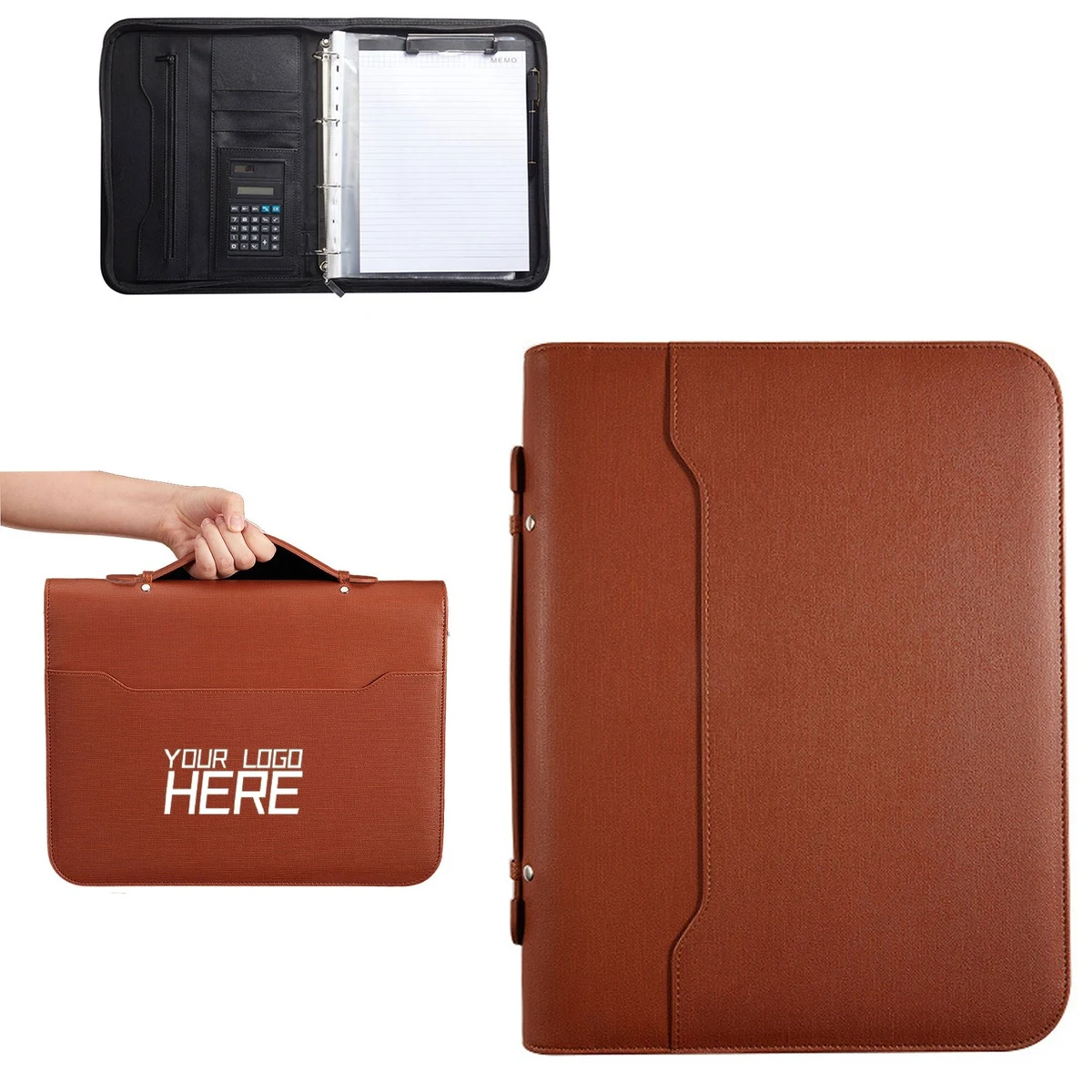 Leather Conference Folder 1