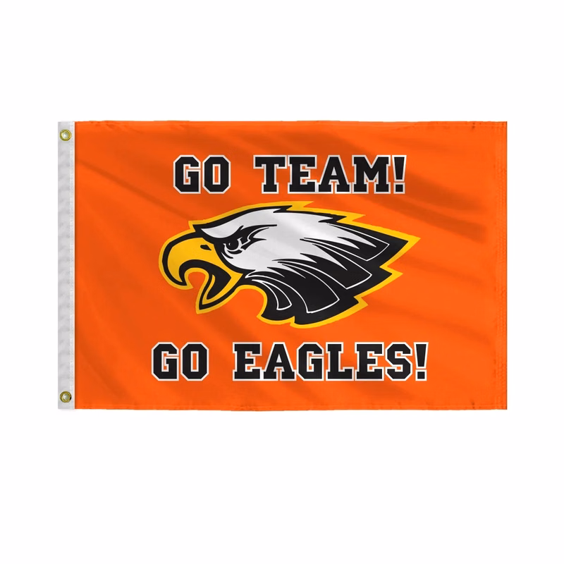 Eagle Mascot Flags