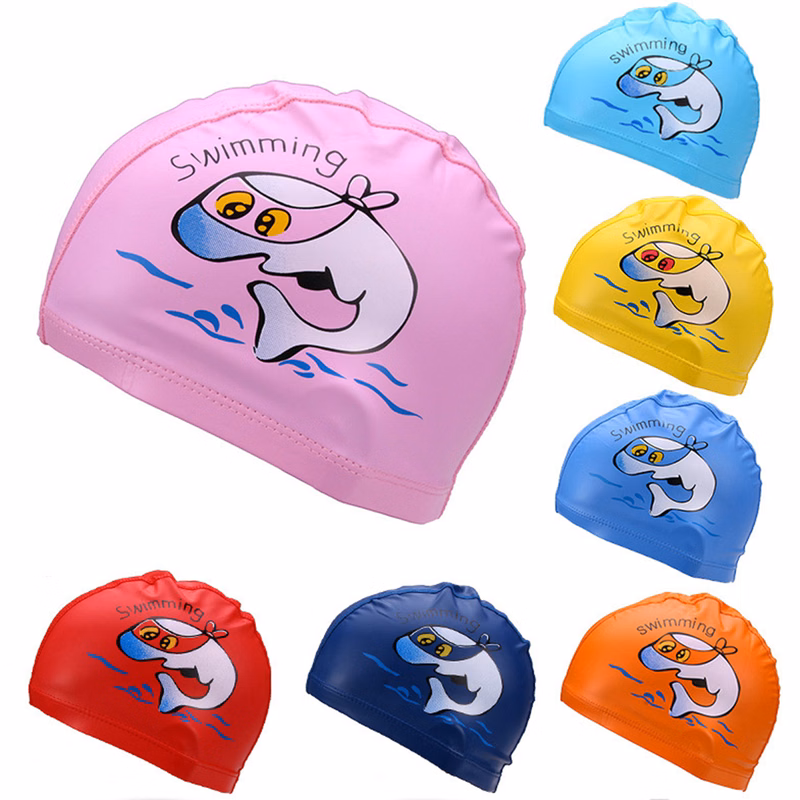 Kids Adorable Swimming Cap